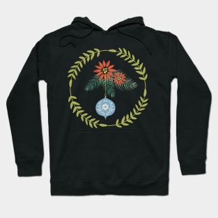 Retro Floral Ornament Hoodie